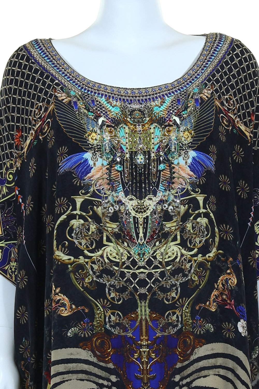 ROUND NECK KAFTAN